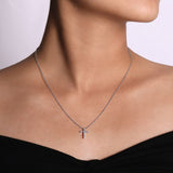 14K White Gold Necklace NK2658W45JJ