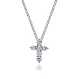 14K White Gold Necklace NK2666W45JJ