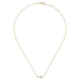 14K White Gold Necklace NK4345Y45JJ
