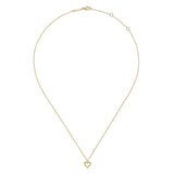 14K White Gold Necklace NK6463Y4JJJ