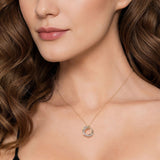 14K Yellow Gold, 14K White Gold Necklace NK6360M45JJ
