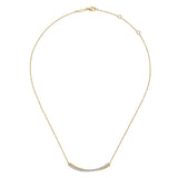 14K Yellow Gold, 14K White Gold Necklace NK6367M45JJ