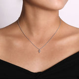 Sterling Silver (925) Necklace NK6378SV5JJ