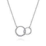 Sterling Silver (925) Necklace NK6388SVJJJ