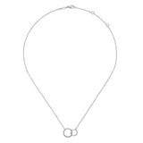 Sterling Silver (925) Necklace NK6388SVJJJ