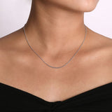 Sterling Silver (925) Necklace NK6392SVJJJ