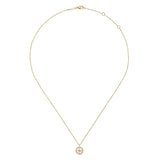 14K White Gold Necklace NK6412Y4JPL