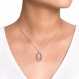Sterling Silver (925) Necklace NK6545SVJWS