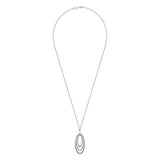 Sterling Silver (925) Necklace NK6549SVJJJ