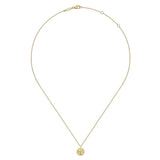 14K Yellow Gold, 14K White Gold Necklace NK6862M45JJ