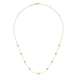 14K White Gold Necklace NK6903Y4JJJ