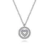 Sterling Silver (925) Necklace NK6920SV5JJ
