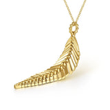 14K White Gold Necklace NK6764Y4JJJ