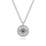Sterling Silver (925) Necklace NK6924SV5SB