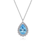 Sterling Silver (925) Necklace NK7096SVJBT