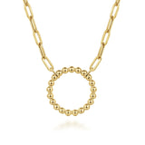 14K White Gold Necklace NK7131Y4JJJ