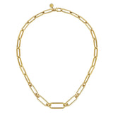 14K White Gold Necklace NK7133-17Y4JJJ