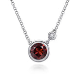 Sterling Silver (925) Necklace NK5241SV5GN