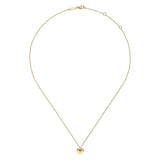 14K White Gold Necklace NK6478Y4JJJ