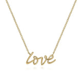 14K White Gold Necklace NK6479Y4JJJ