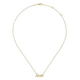 14K White Gold Necklace NK6479Y4JJJ