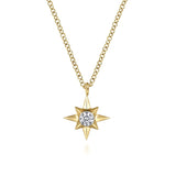 14K White Gold Necklace NK6484Y45JJ