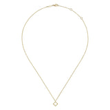 14K White Gold Necklace NK6399Y4JJJ