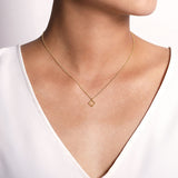 14K White Gold Necklace NK6399Y4JJJ