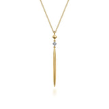 14K White Gold Necklace NK6864Y45JJ
