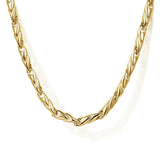 14K White Gold Necklace NKM6767-22Y4JJJ