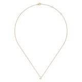 14K White Gold Necklace NK6928J-Y4JJJ