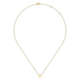 14K White Gold Necklace NK6928K-Y4JJJ