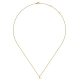 14K White Gold Necklace NK6928L-Y4JJJ