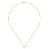 14K White Gold Necklace NK6928M-Y4JJJ