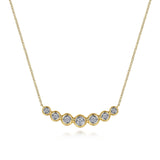 14K White Gold Necklace NK7001Y45JJ