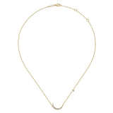 14K White Gold Necklace NK5205Y45JJ