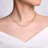 14K White Gold Necklace NK6769H-17Y4JJJ