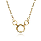 14K White Gold Necklace NK7360Y4JJJ