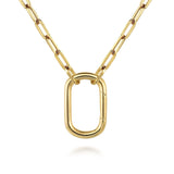 14K White Gold Necklace NK7151Y4JJJ