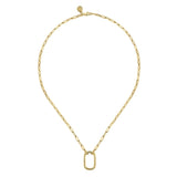 14K White Gold Necklace NK7151Y4JJJ