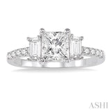 Semi-Mount Diamond Engagement Ring