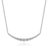 14K White Gold Necklace NK6215W45JJ