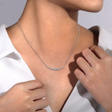 14K White Gold Necklace NK6215W45JJ