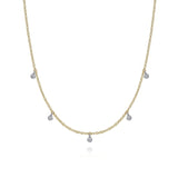 14K Yellow Gold, 14K White Gold Necklace NK6469M45JJ