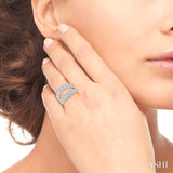 Baguette Diamond Insert Ring