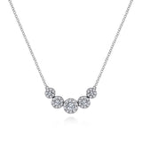 14K White Gold Necklace NK5825W45JJ