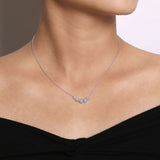 14K White Gold Necklace NK5825W45JJ