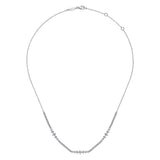 14K White Gold Necklace NK6954W45JJ