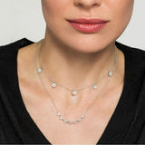 14K White Gold Necklace NK7203W45JJ