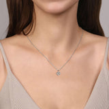 14K White Gold Necklace NK7208W45JJ